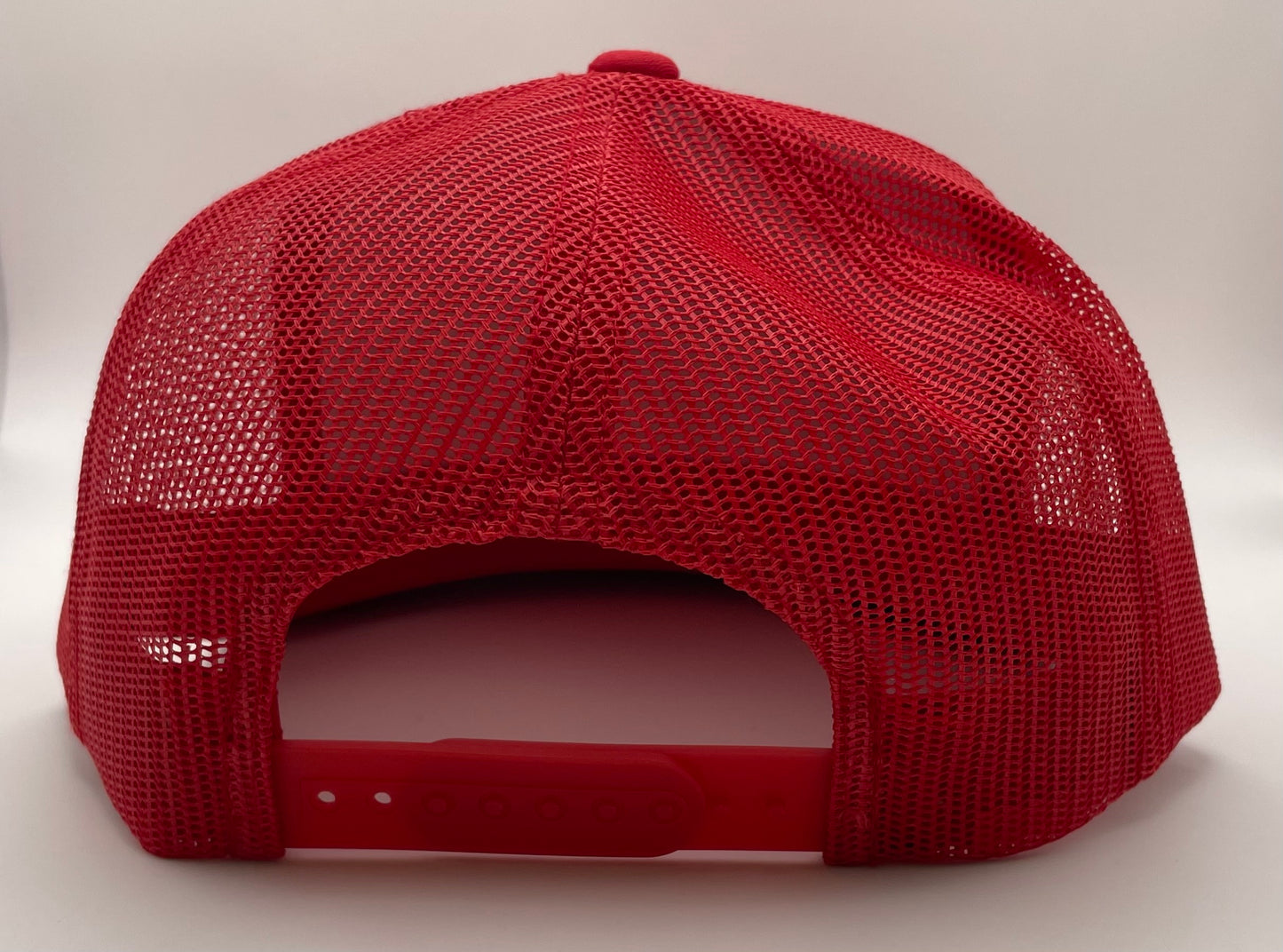Make Regenerative Organic Again Classic Flat Bill Trucker Hat - red