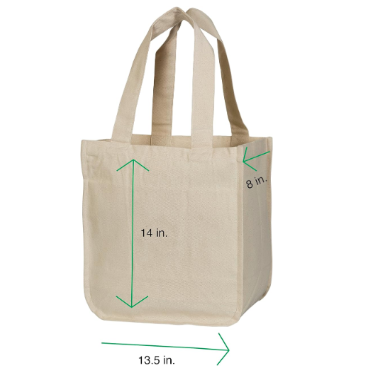 Organic AF - purple heart, 100% Organic Cotton Canvas Tote Bag, Large, Reusable